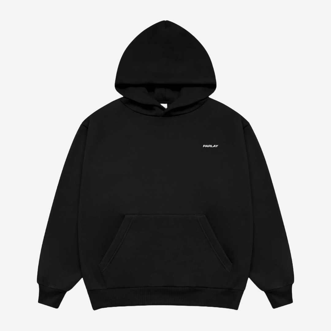 Parlay Aesthetics Hoodie Black (Logo)